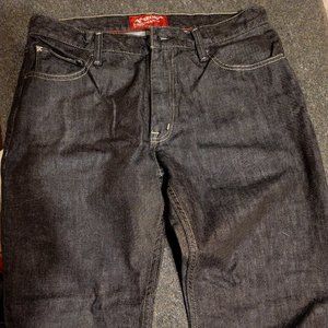 Arizona Jean Co. Dark Wash, Loose Straight Fit, 34 x 30